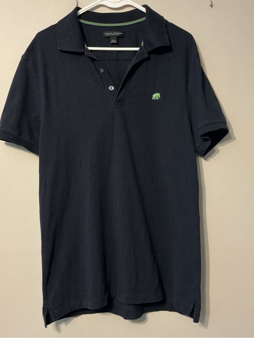 Banana Republic Fitted Pique Polo